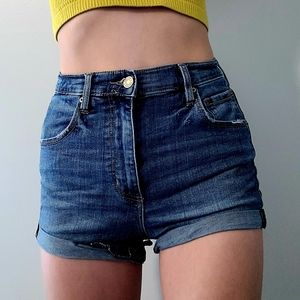 Garage Denim Shorts
